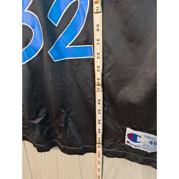 Vintage SHAQUILLE O'NEAL #32 Orlando Magic Champion Authentic Jersey 48 Black - Picture 8 of 8
